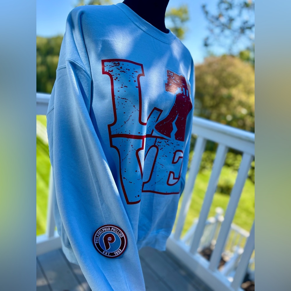 Phillies MLB Inspired Crewneck UNISEX Sweatshirt